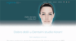 Desktop Screenshot of dr-koran-dentist.com